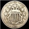 Image 1 : 1867 Shield Nickel NICELY CIRCULATED