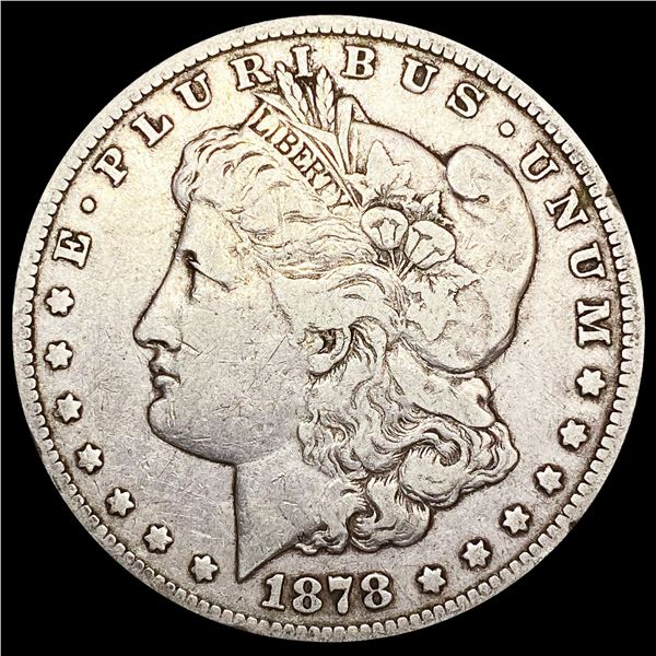 1878-CC Morgan Silver Dollar NICELY CIRCULATED