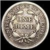 Image 2 : 1853 Seated Liberty Dime NICELY CIRCULATED