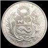 Image 2 : 1888 Peru Silver 1 Sol UNCIRCULATED