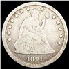 Image 1 : 1891 Seated Liberty Quarter NICELY CIRCULATED