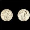 Image 1 : (2) 1929-S Standing Liberty Quarters CLOSELY UNCIR