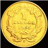 Image 2 : 1855-C TY2 Rare Gold Dollar UNCIRCULATED
