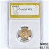 Image 1 : 1908-S Indian Head Cent PGA MS66 RED