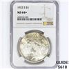 Image 1 : 1922-S Silver Peace Dollar NGC MS64+