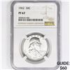 Image 1 : 1962 Franklin Half Dollar NGC PF67