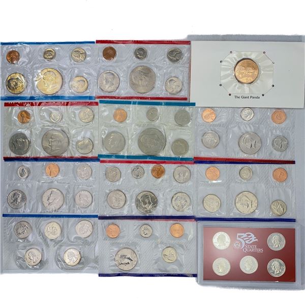 1972-2004 Varied Silver Coin Sets (66 Coins)