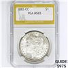 Image 1 : 1882-CC Morgan Silver Dollar PGA MS65