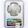 Image 2 : 1882 Morgan Silver Dollar NGC MS61 PL