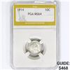 Image 1 : 1914 Barber Dime PGA MS64
