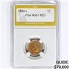 Image 1 : 1864-L Indian Head Cent PGA MS61 RED