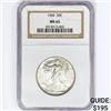 Image 1 : 1945 Walking Liberty Half Dollar NGC MS65