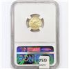 Image 2 : 2016 US 1/10oz Gold $5 Eagle NGC MS70