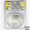 Image 1 : 2021 Silver Peace Dollar ANACS MS70 High Relief