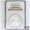 Image 1 : 2007-W American 1oz Silver Eagle NGC PF70 UC