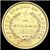 Image 2 : 1853 Rare Gold Dollar UNCIRCULATED