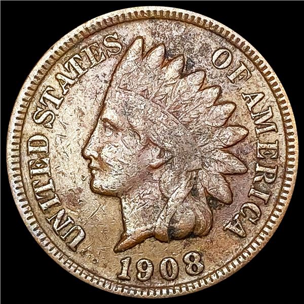 1908-S Indian Head Cent LIGHTLY CIRCULATED
