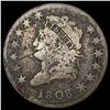 Image 1 : 1808 Classic Head Large Cent NICELY CIRCULATED