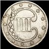 Image 2 : 1851 Silver Three Cent CLOSELY UNCIRCULATED