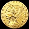 Image 1 : 1911 $2.50 Gold Quarter Eagle CLOSELY UNCIRCULATED