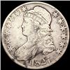 Image 1 : 1827 Capped Bust Half Dollar CLOSELY UNCIRCULATED