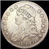 Image 1 : 1810 Capped Bust Half Dollar NICELY CIRCULATED