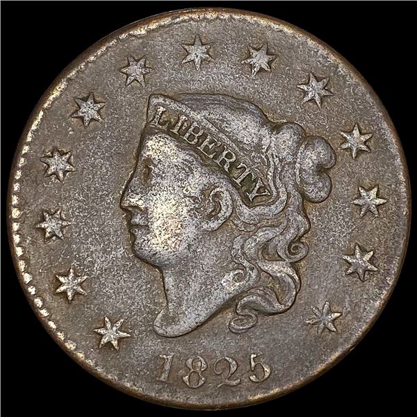 1825 Large Cent NICELY CIRCULATED