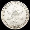 Image 1 : 1853 Silver Three Cent UNCIRCULATED