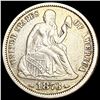 Image 1 : 1873 Arrows Seated Liberty Dime NICELY CIRCULATED