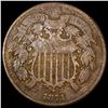 Image 1 : 1871 Two Cent Piece NICELY CIRCULATED