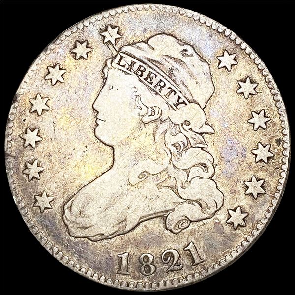 1821 Capped Bust Quarter LIGHTLY CIRCULATED