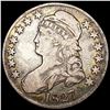 Image 1 : 1827 Capped Bust Half Dollar CLOSELY UNCIRCULATED