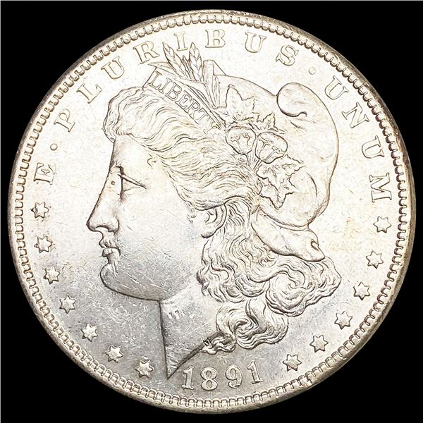 1891-S Morgan Silver Dollar UNCIRCULATED