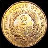 Image 2 : 1865 RD Two Cent Piece UNCIRCULATED