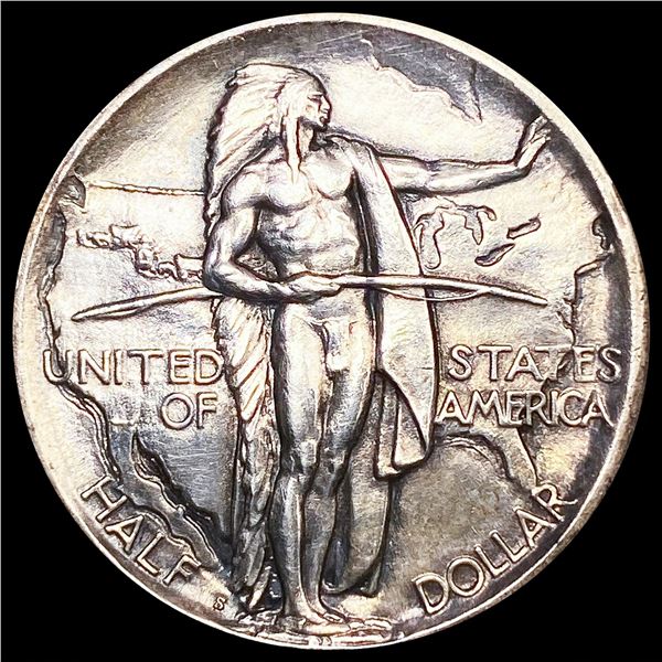 1926-S Oregon Trail Half Dollar CLOSELY UNCIRCULAT