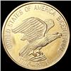 Image 2 : 1976 US Washington 2.3g Gold Round UNCIRCULATED