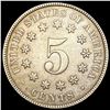 Image 2 : 1872 Shield Nickel CLOSELY UNCIRCULATED