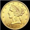 Image 1 : 1907 $5 Gold Half Eagle UNCIRCULATED