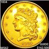 1834 $5 Gold Half Eagle UNCIRCULATED