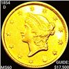 1854-D Rare Gold Dollar UNCIRCULATED