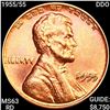 1955/55 DDO Wheat Cent UNCIRCULATED RD