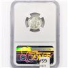 Image 2 : 1939 Mercury Silver Dime NGC MS67