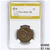 Image 1 : 1838 Large Cent PGA MS65 RB