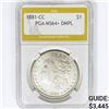 Image 1 : 1881-CC Morgan Silver Dollar PGA MS64+ DMPL