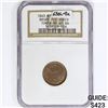 Image 1 : 1863 NY Civil War Shop Token NGC MS65 BN 630L-9a