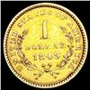 Image 2 : 1849 Rare Gold Dollar CLOSELY UNCIRCULATED
