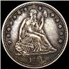 Image 1 : 1861 Seated Liberty Quarter CLOSELY UNCIRCULATED