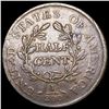 Image 2 : 1806 Draped Bust Half Cent NICELY CIRCULATED