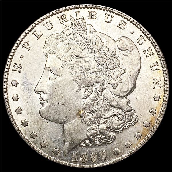 1897-S Morgan Silver Dollar UNCIRCULATED