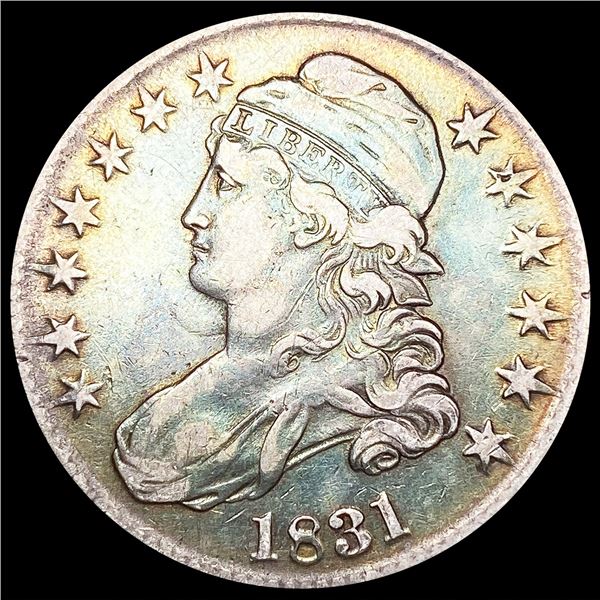 1831 Capped Bust Half Dollar NICELY CIRCULATED